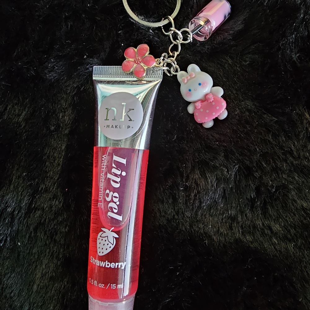 Keychain Lipgloss- Strawberry
